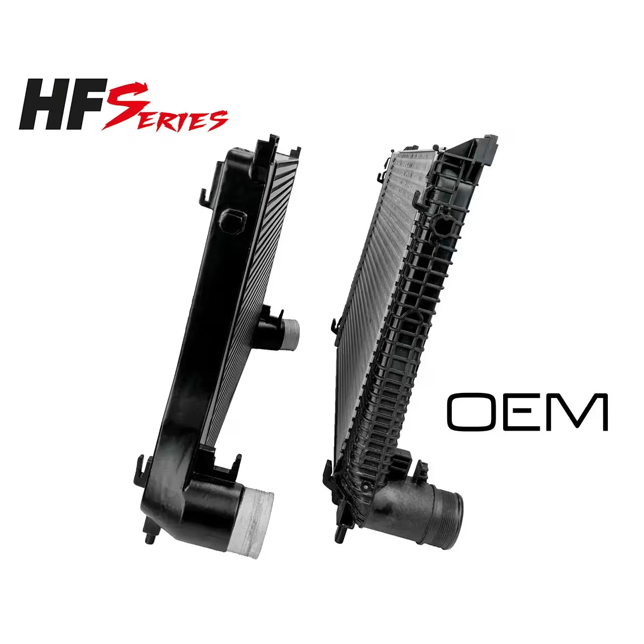 HF-serie intercooler voor Golf 8 GTI - Audi S3 8Y-  Leon KL VAG 2.0 T(F)SI EA888 Gen.4