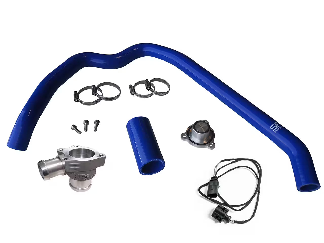 HF-Series Diverter Valve-ombouwkit VAG 2.0 T(F)SI naar Audi S3 8P/Golf 6 R-technologie