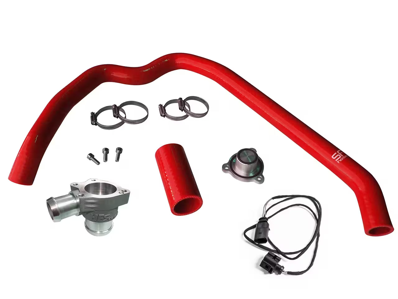 HF-Series Diverter Valve-ombouwkit VAG 2.0 T(F)SI naar Audi S3 8P/Golf 6 R-technologie
