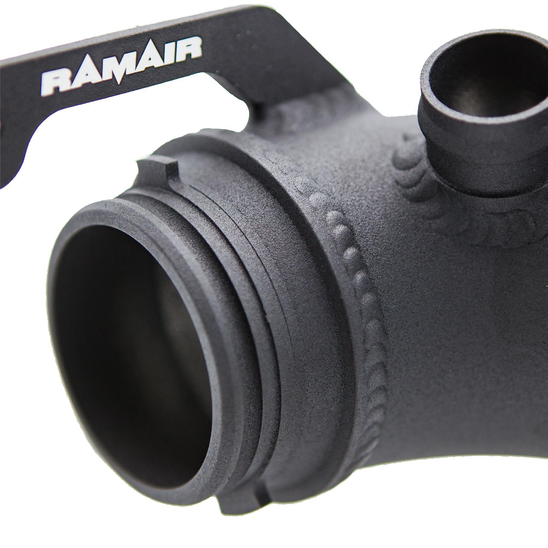 Black Ramair Heat Shield Intake Kit + Turbo Elbow + Intake Hose VW MK7 Golf GTI & R, Audi A3, S3 8V