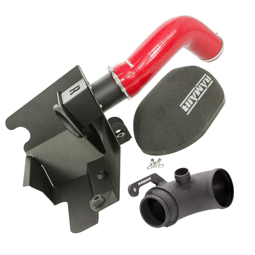 Black Ramair Heat Shield Intake Kit + Turbo Elbow + Intake Hose VW MK7 Golf GTI & R, Audi A3, S3 8V